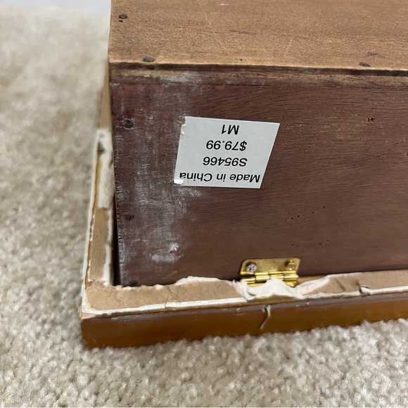 Vintage Miniature Shadow Box Doctor/ Physician’s Office Diorama 13x9x5 Framed, - Picture 5 of 14